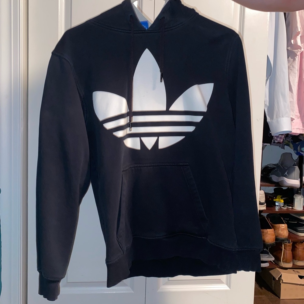 Vintage Adidas Men’s Hoodie (size small)